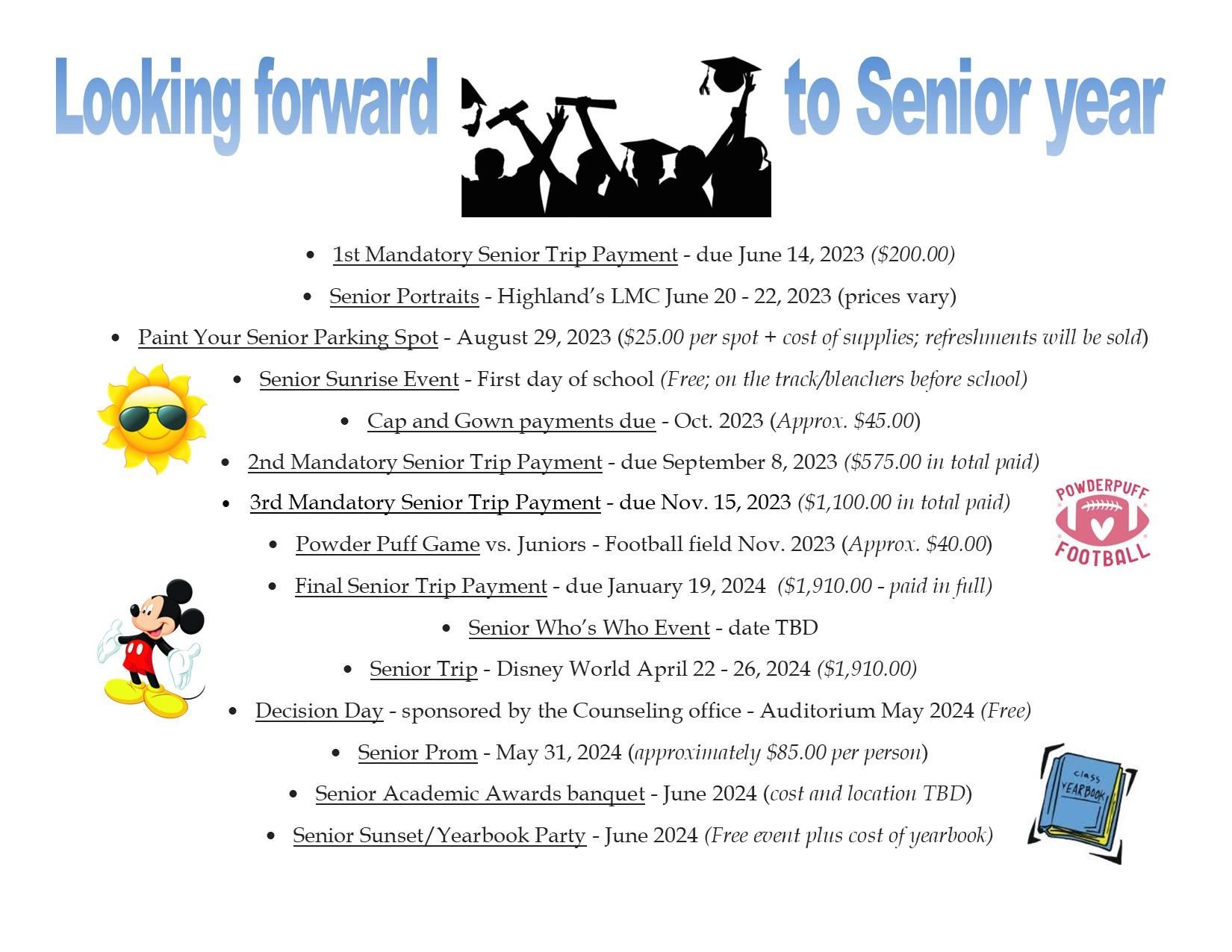Class of 2024 / Things to Get HYPED about!